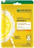 GARNIER Skin naturals маска д/тусклой кожи лица тканевая увлажнение с витамином с 28г